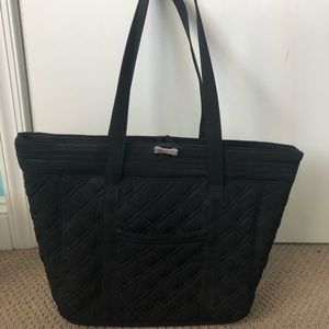 NEW Black Vera Bradley tote